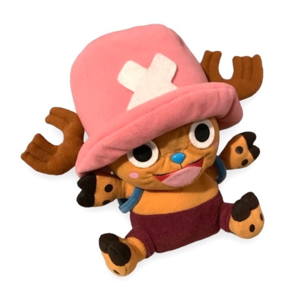 Vintage 2003 One Piece Tony Tony Chopper Dancing Plush Toy Working